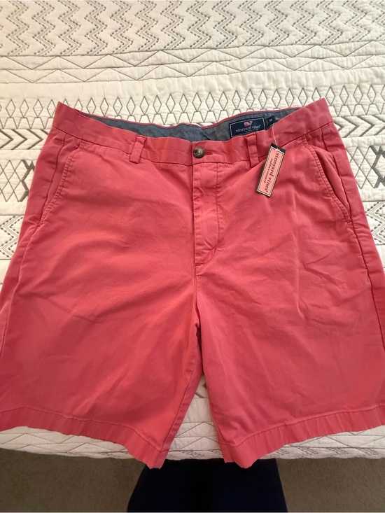 Vineyard Vines Other - Vineyard Vines Men's Coral Pink Flat Front Shorts